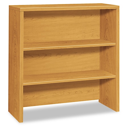 Hon Bookcase Hutch, 14.63 in D X 37.13" H, 36" W X Woodgrain Laminate, Harvest H105292.CC